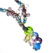 诚石缘古法琉璃时装项链 盛夏繁花与珠宝美妆的优雅邂逅